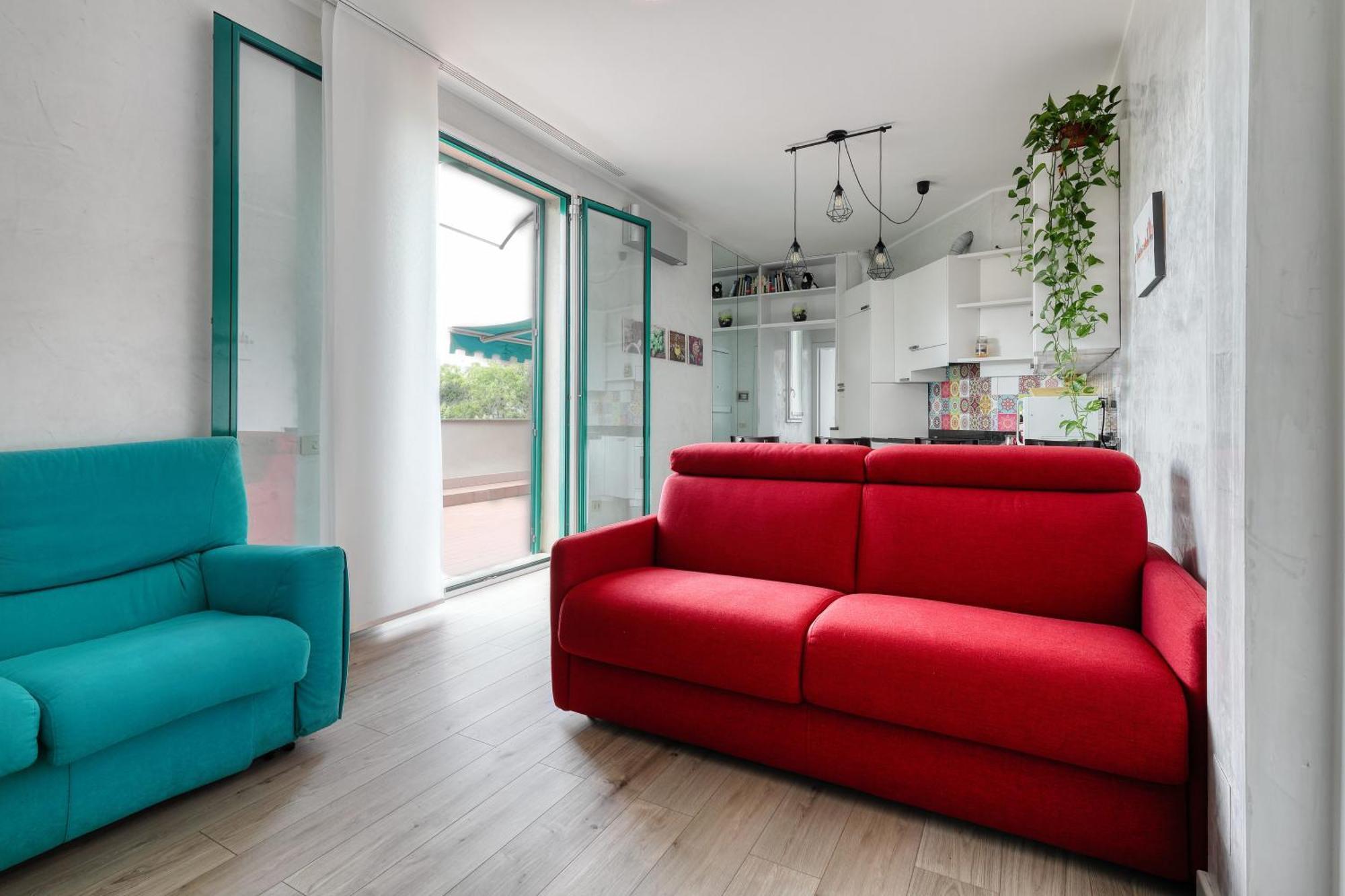 Rainbow House Via Dei Carafa Apartment Milan